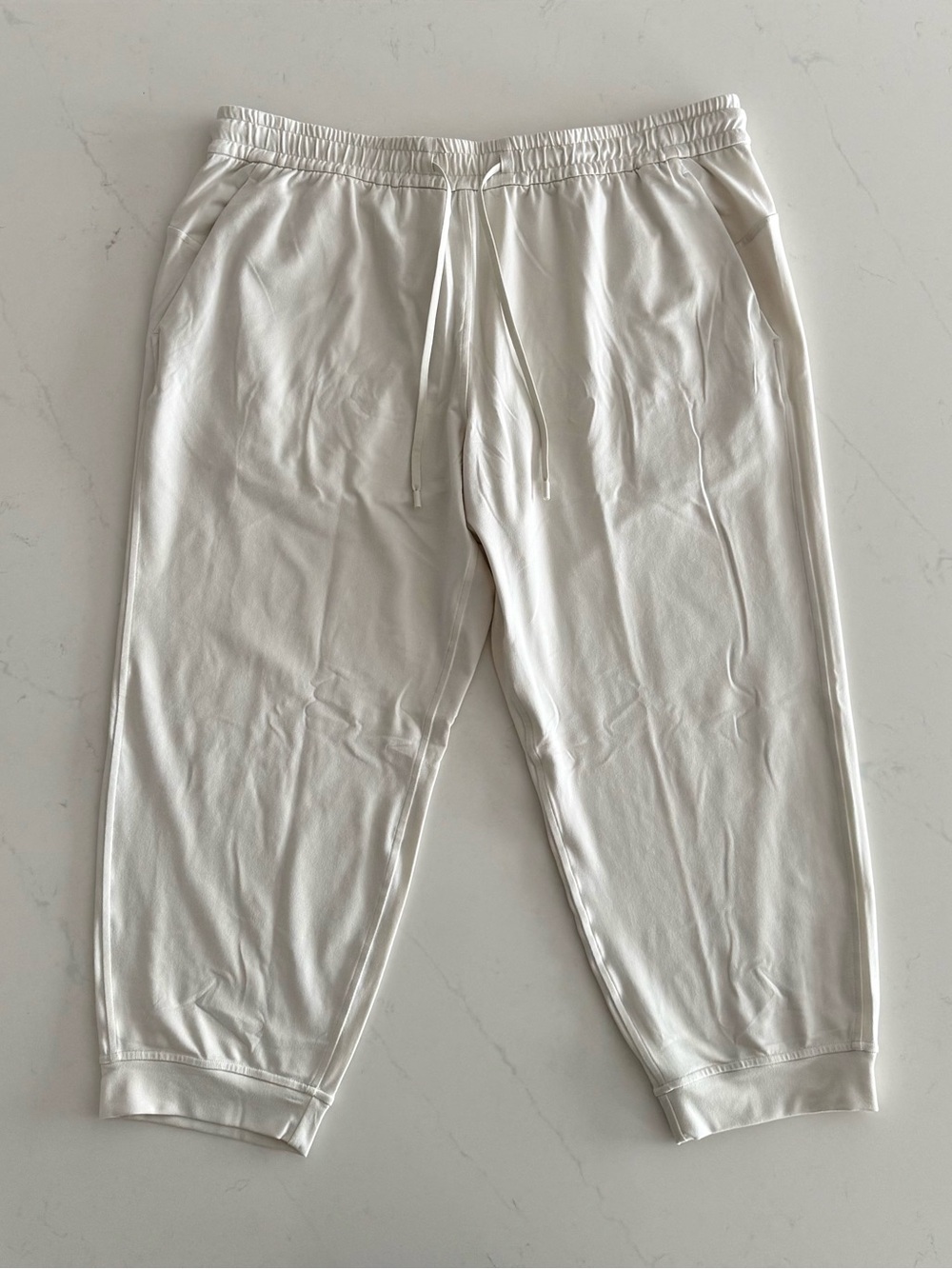 lululemon soft jersey cropped jogger 23”